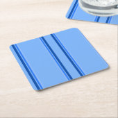 Onderzetter Blauw papier (Schuin)