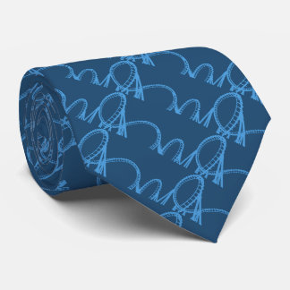 Onderzetter (blauw) stropdas