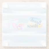 Onderzetter blauw winkelhuis (Achterkant)