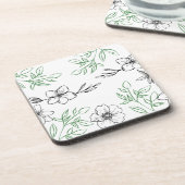 Onderzetter - Bloemontwerp (Linkerzijde)