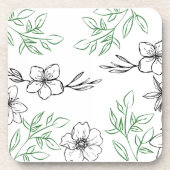 Onderzetter - Bloemontwerp (Voorkant)