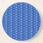 Onderzetter Blue Glitter (Voorkant)