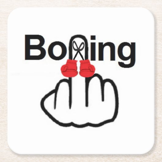 Onderzetter Boxing Flip (Voorkant)