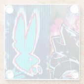 Onderzetter Brooklyn Bunny (Achterkant)