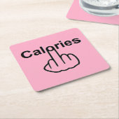 Onderzetter calorieën omdraaien (Schuin)