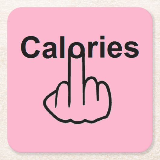 Onderzetter calorieën omdraaien (Voorkant)