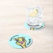 Onderzetter cartoon: Onderzetter Cute Ostrich (Insitu)