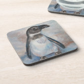 Onderzetter Chilly Little Penguin Cork (Linkerzijde)