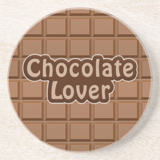 Onderzetter Chocolade Lover (Voorkant)