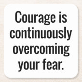 Onderzetter Courage Paper (Voorkant)