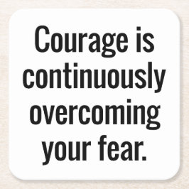 Onderzetter Courage Paper