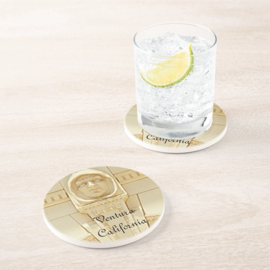 Onderzetter - Courthouse Monk #1 (Zijkant)