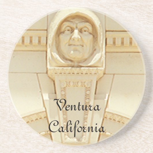 Onderzetter - Courthouse Monk #2 (Voorkant)