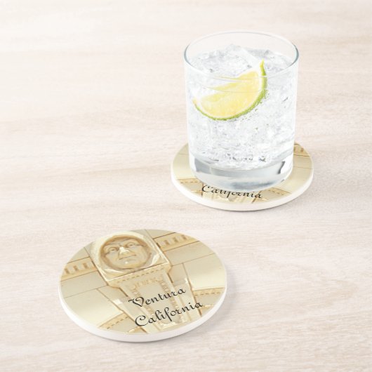 Onderzetter - Courthouse Monk #2 (Zijkant)