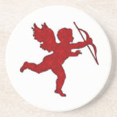 Onderzetter Cupid Red (Voorkant)