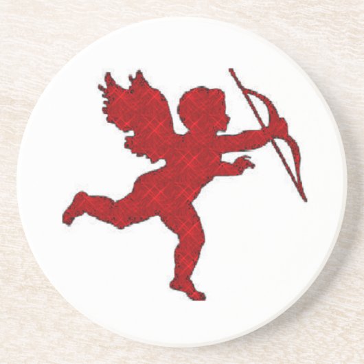 Onderzetter Cupid Red (Voorkant)