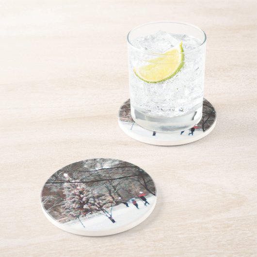 onderzetter "De kerstboom" (Zijkant)