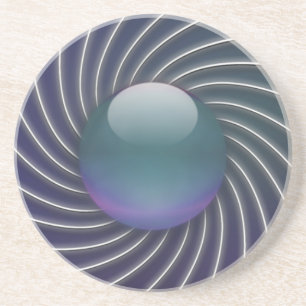 Onderzetter Diepe Zeeen Spirals
