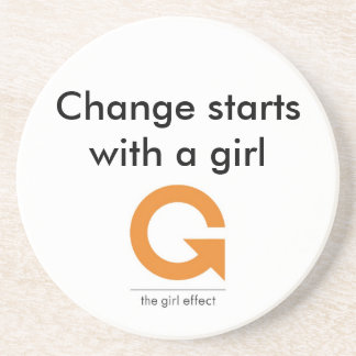 Onderzetter - effect van meisje