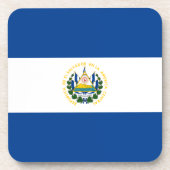 Onderzetter El Salvador-vlag (Voorkant)