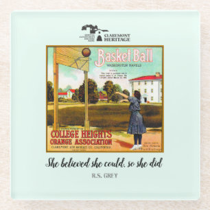 Onderzetter - Etiket van de vruchtenvrucht van Cla