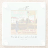 Onderzetter - Etiket van de vruchtenvrucht van Cla (Achterkant)