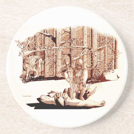 Onderzetter - Fallen Comrade (Voorkant)