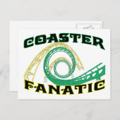 Onderzetter Fantasiatisch Briefkaart (Voorkant / Achterkant)