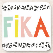 Onderzetter Fika Colors (Voorkant)