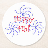 Onderzetter - Fireworks Greetings (Voorkant)