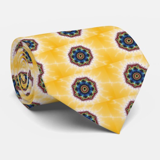 Onderzetter - Fractal Art Stropdas (Opgerold)