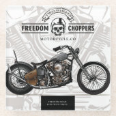 Onderzetter Freedom Chopper Motorcycle | Vastgeste (Voorkant)