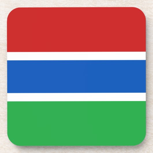 Onderzetter Gambia (Voorkant)