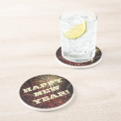 Onderzetter gelukkig nieuwjaar (Zijkant)