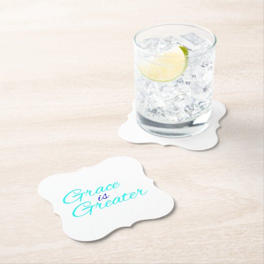 Onderzetter - Genade is groter (Insitu)