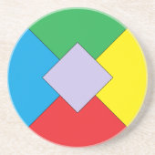 Onderzetter geometrische elementen (Voorkant)