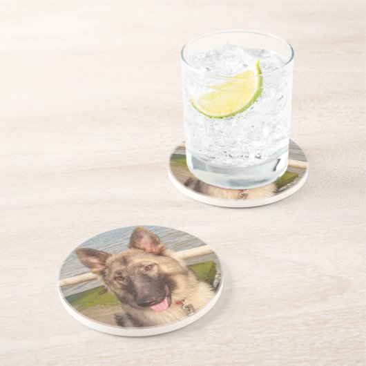 Onderzetter German Shepherd (Zijkant)