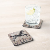 Onderzetter-geweven Pony Drankjes Onderzetter (Rechterzijde)