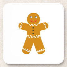 Onderzetter Gingerbrood Man