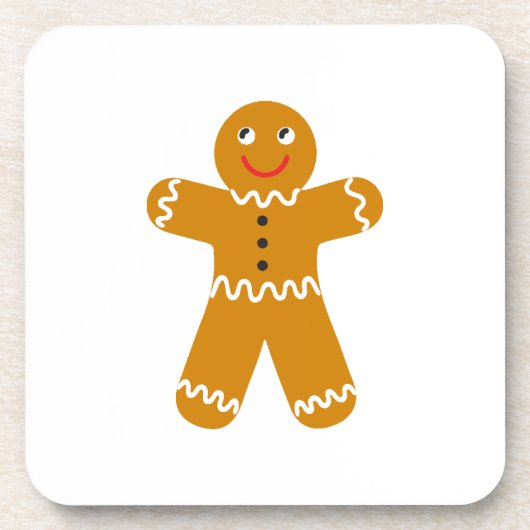 Onderzetter Gingerbrood Man (Voorkant)