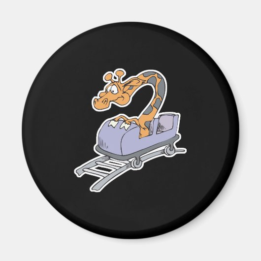 onderzetter giraffe magneet (Voorkant)