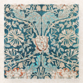 ONDERZETTER GLASS : WILLIAM MORRIS : HONEYSUCKLE