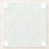 ONDERZETTER GLASS : WILLIAM MORRIS : MARIGOLDEN (Achterkant)