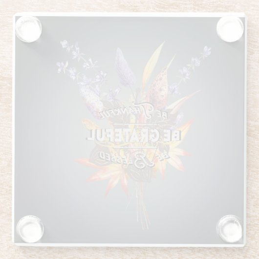 Onderzetter Glazen Onderzetter (Achterkant)