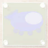 Onderzetter Glazen Onderzetter (Achterkant)