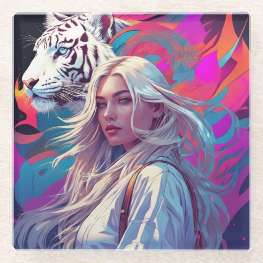 Onderzetter Glazen Onderzetter (Voorkant)