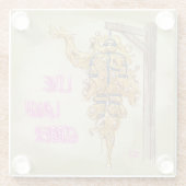 Onderzetter Glazen Onderzetter (Achterkant)