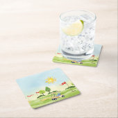 Onderzetter Golfpapier (Insitu)