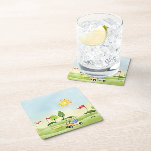 Onderzetter Golfpapier (Insitu)