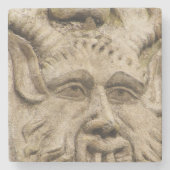 Onderzetter - Greenman Face Closeup (Voorkant)